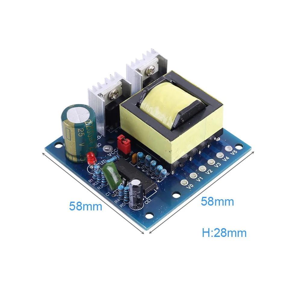 

DC-AC 150W Inverter Step Up Power Supply Module Boost Board DC 12V to AC 110V 220V Voltage Converter Transformer