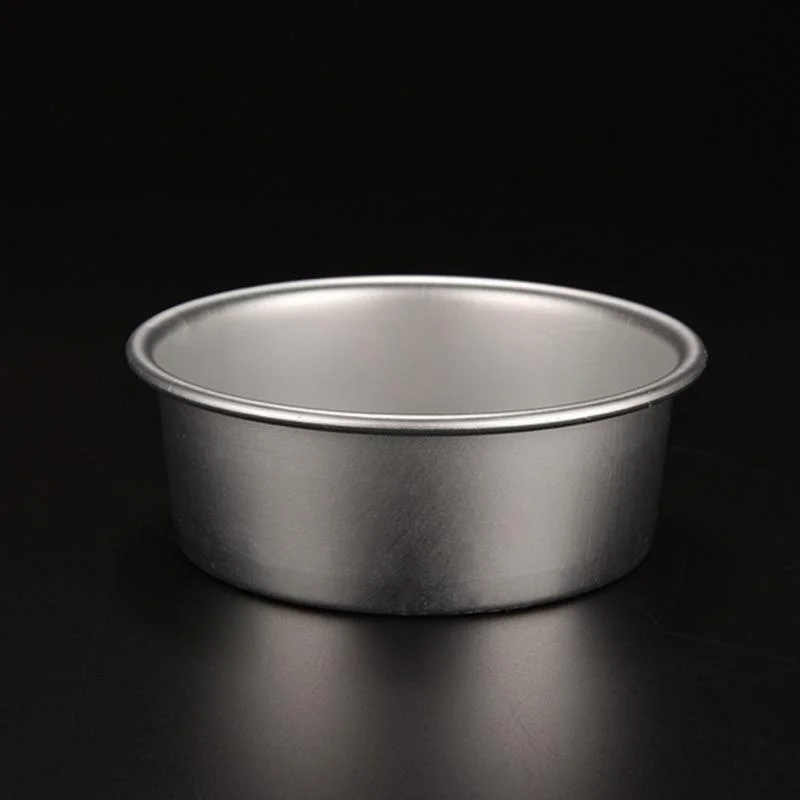 Круглая Оловянная сковорода для выпечки кухонная посуда сделай сам из