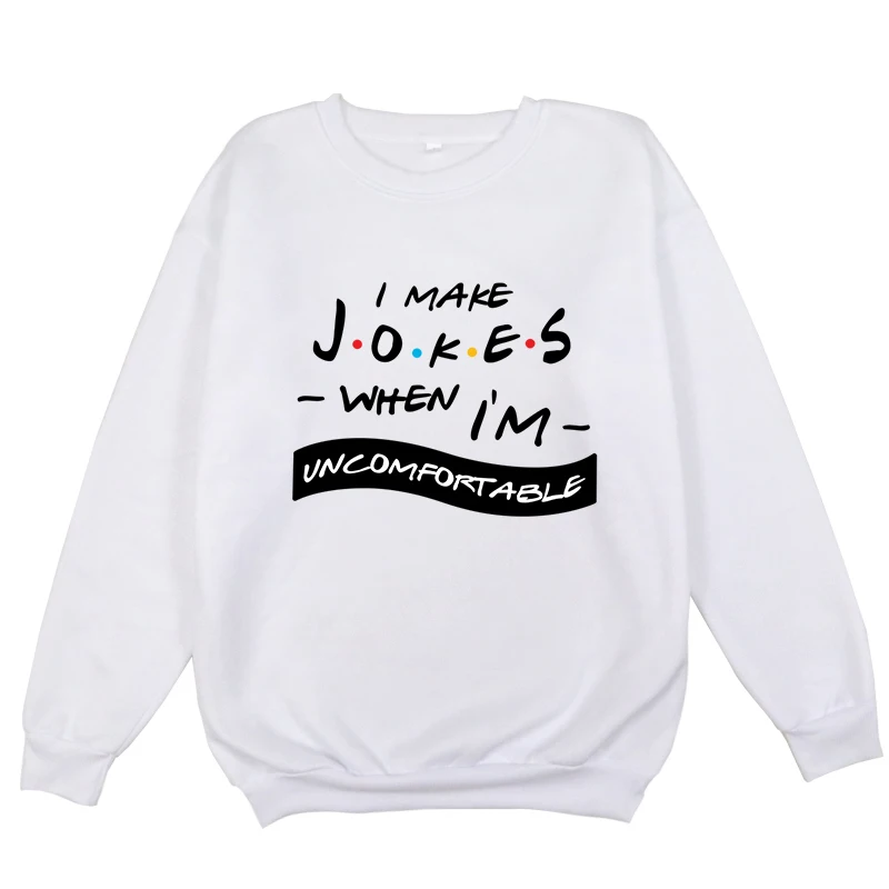 Sweater 13 Толстовки с круглым вырезом для мальчиков и девочек, толстовки с круглым вырезом и длинными рукавами для друзей и ТВ-шоу, Мужская/Женская спортивная одежда с круглым воротником, джемперы унисекс - Цвет: Sweater 13