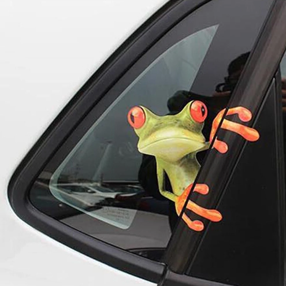 

3D Peep Frog Auto Sticker Auto Truck Door Window Decal Graphic Decal Accessories Tuning Universal Creative Car Accessories