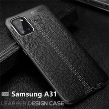 For Samsung Galaxy A31 Case For Samsung A31 Capas Bumper Leather For Fundas Samsung M31 M21 A51 A71 A52 A72 A03S A02S A31 Cover