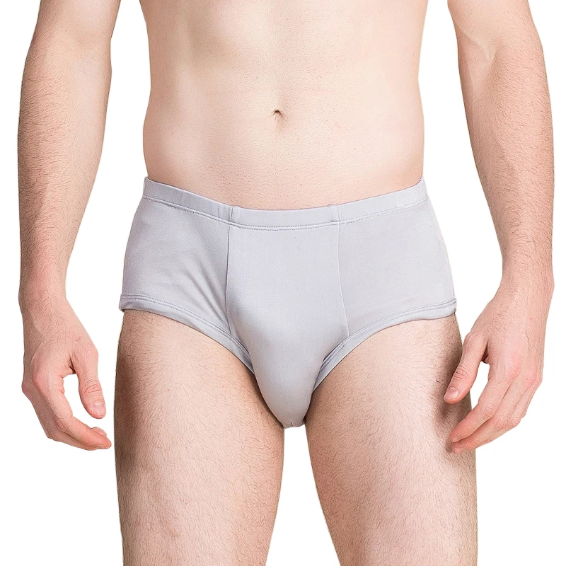 

Men Mens Man Comfortable 100% Silk Briefs Shorts Underpants Undershorts SI0078