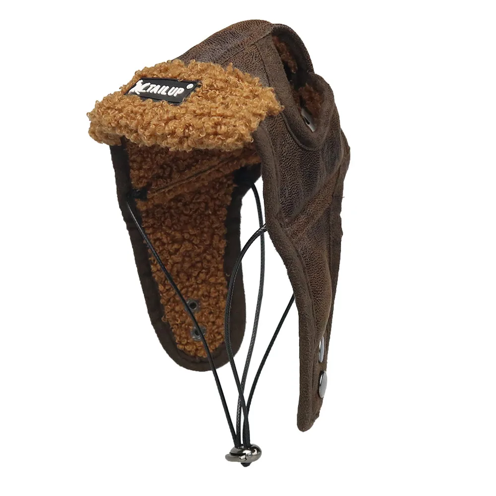 Собака теплые шапки Новые осень зима Стиль милым капюшоном Pet Костюмы для