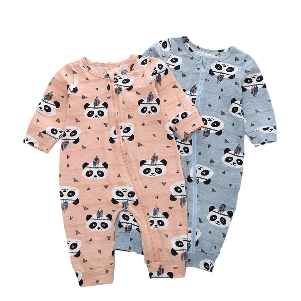 

2021 New Arrival Spring Baby Unisex Vacation Animal Jumpsuits for 3-18Months Baby Clothes