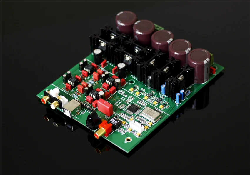 2020 Новый ES9018 /ES9028 ES9028PRO XMOS USB модуль DAC Q8 HIFI аудио декодер|Усилители мощности| |