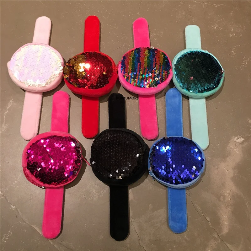 Мини 8 см яркие разноцветные милый мини-кошелек из плюша кошелек с крючком для