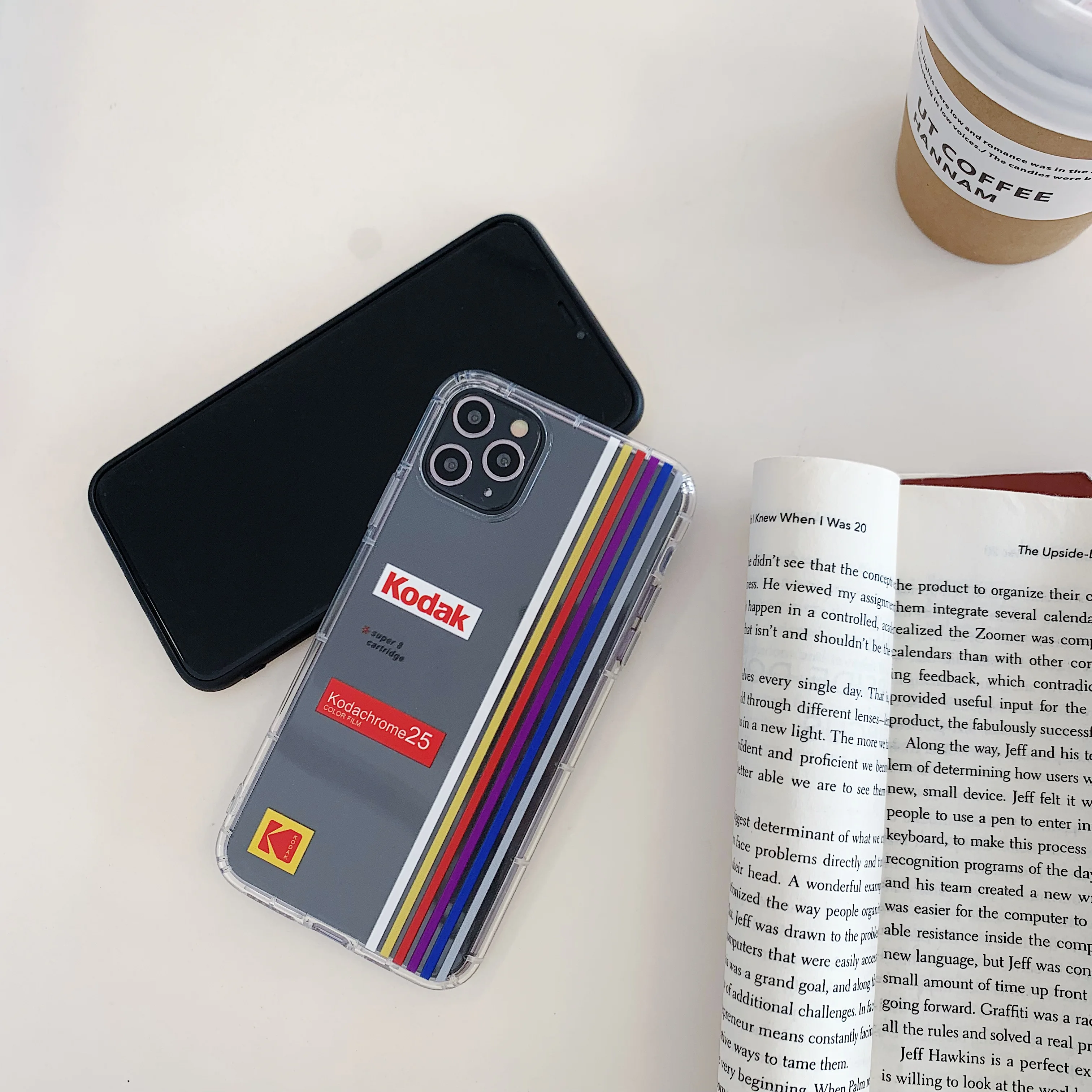 Классический чехол для телефона Kodak с полым логотипом мягкий прозрачный