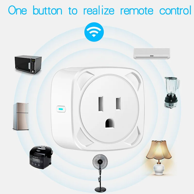 Умная розетка Sonoff беспроводной Wi-Fi пульт дистанционного управления поддержка