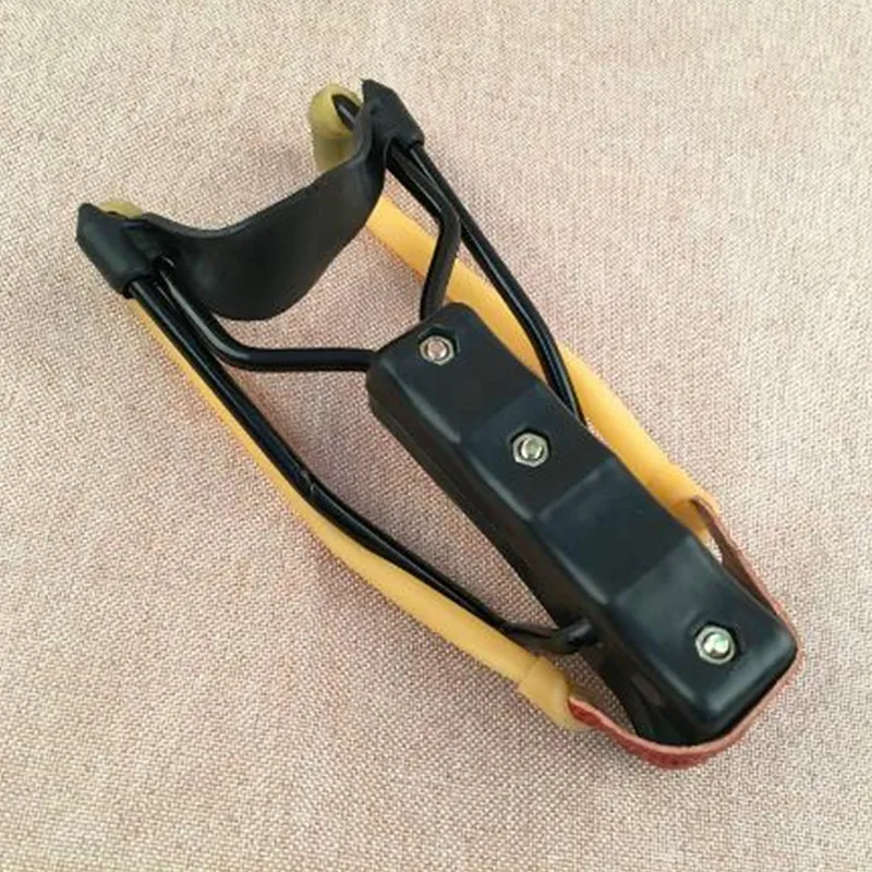 Мощная Рогатка профессиональная с поддержкой запястья Латексная лента наружная