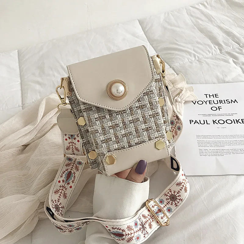 Брендовая Высококачественная дизайнерская шерстяная сумка-мешок с широкими