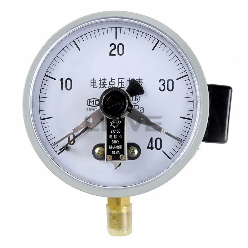 YX 150 Электрический контактный манометр вакуумный YX150 1 6 0 МПа детали ручного