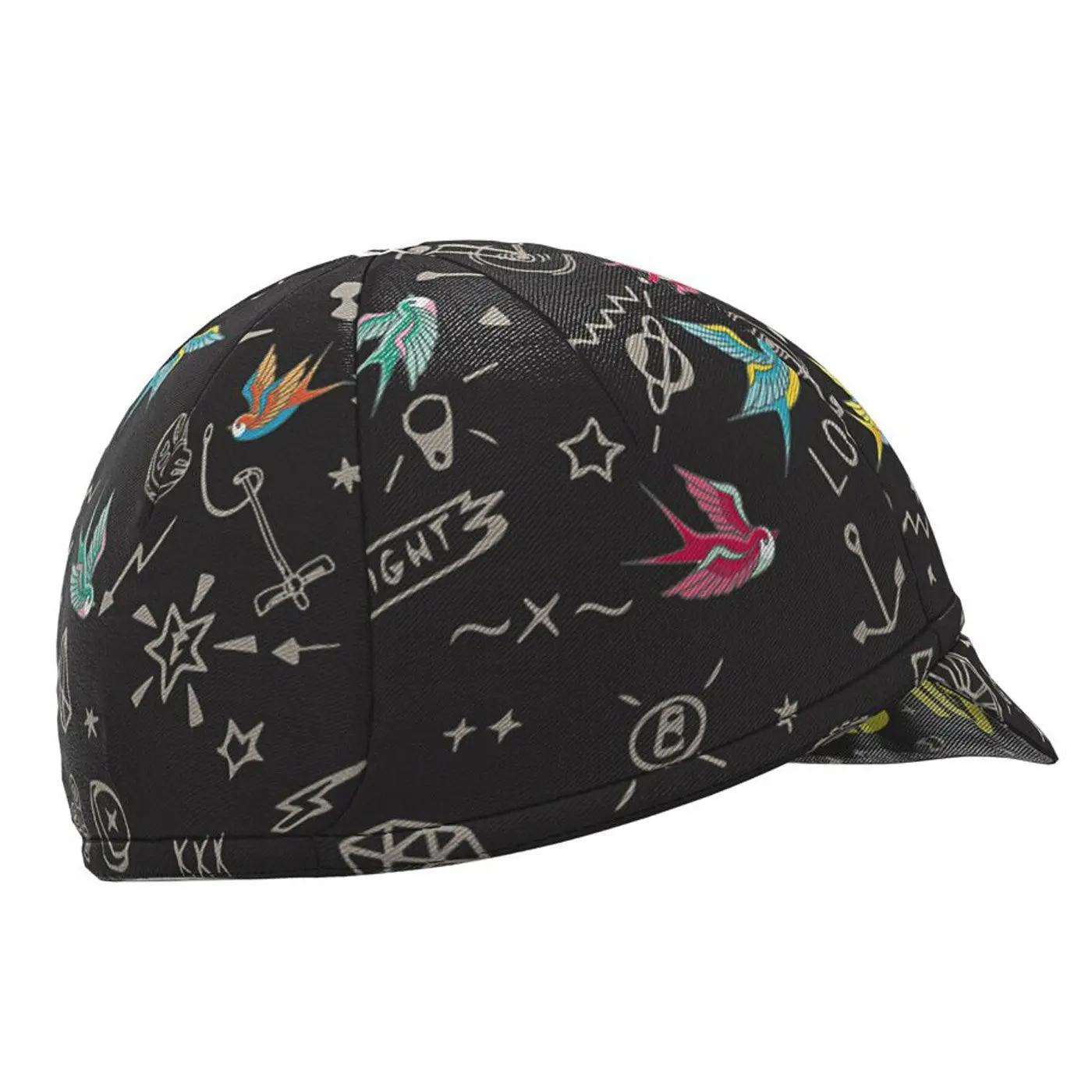 Birds Black New Classical Cycling Caps OSCROLLING Gorra Ciclismo Unisex | Спорт и развлечения