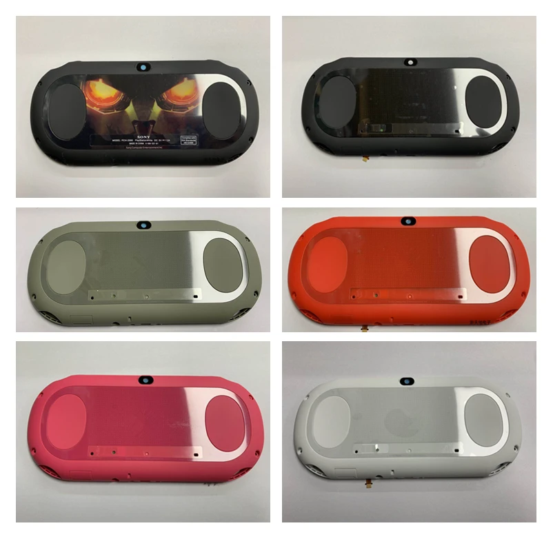 

1pcs PSVITA 2000 Back Cover Housing Shell with Logo and Touch Panel for ps vita psv 2000 Game Console