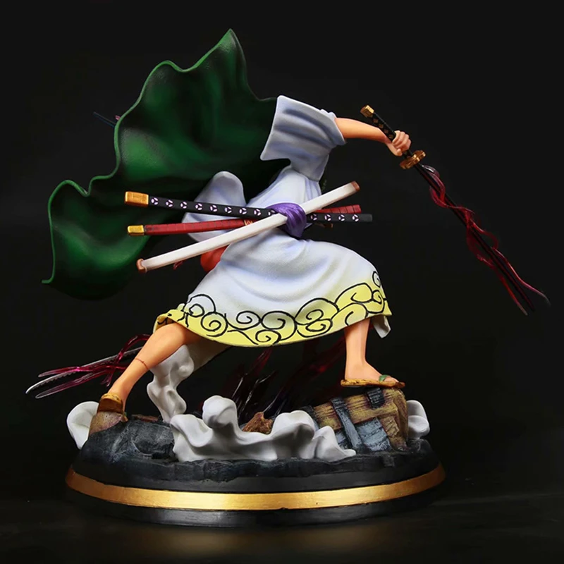 Экшн-фигурки из аниме One Piece Country Three Knife Flow Roronoa Zoro модель кимоно специальный эффект