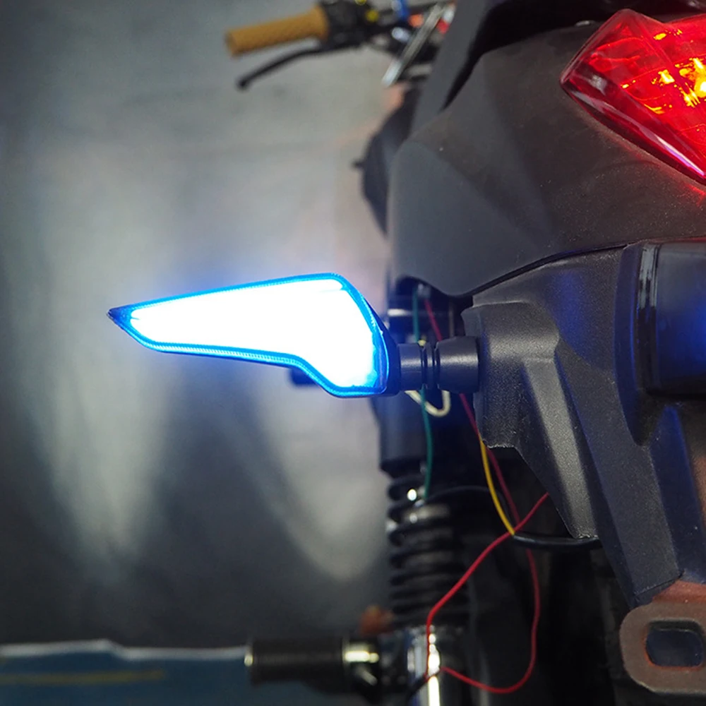 

Angel wing 12V Led Motorcycle Turn Signal Indicator Light Blinker FOR HONDA CBR 1000rr 1000f 1100xx 125r 300r 250r 500r 600f4i