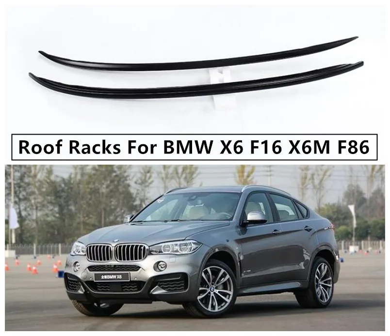 Багажник на крышу для BMW X6 F16 X6M F86 2015 2019 багажник высокого качества из алюминиевого
