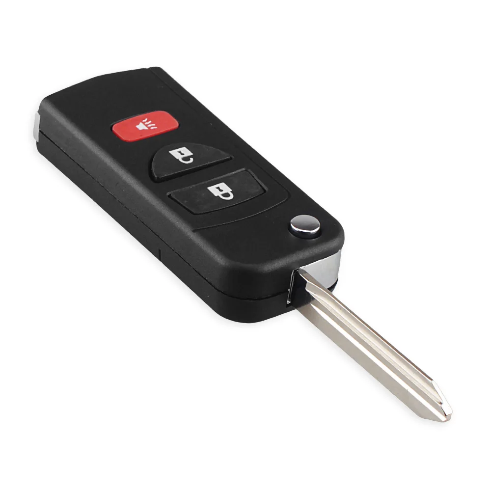 Dandkey Modified 3 Buttons Remote Car Key Shell Case Fob For Nissan Infiniti Frontier Muranon Xterra TITAN PATHFINDER 2002-2008 |