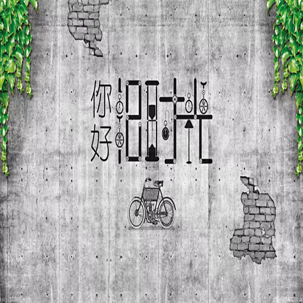 Изготовитель Milofei на заказ цементная стена Здравствуйте старое время фон обои