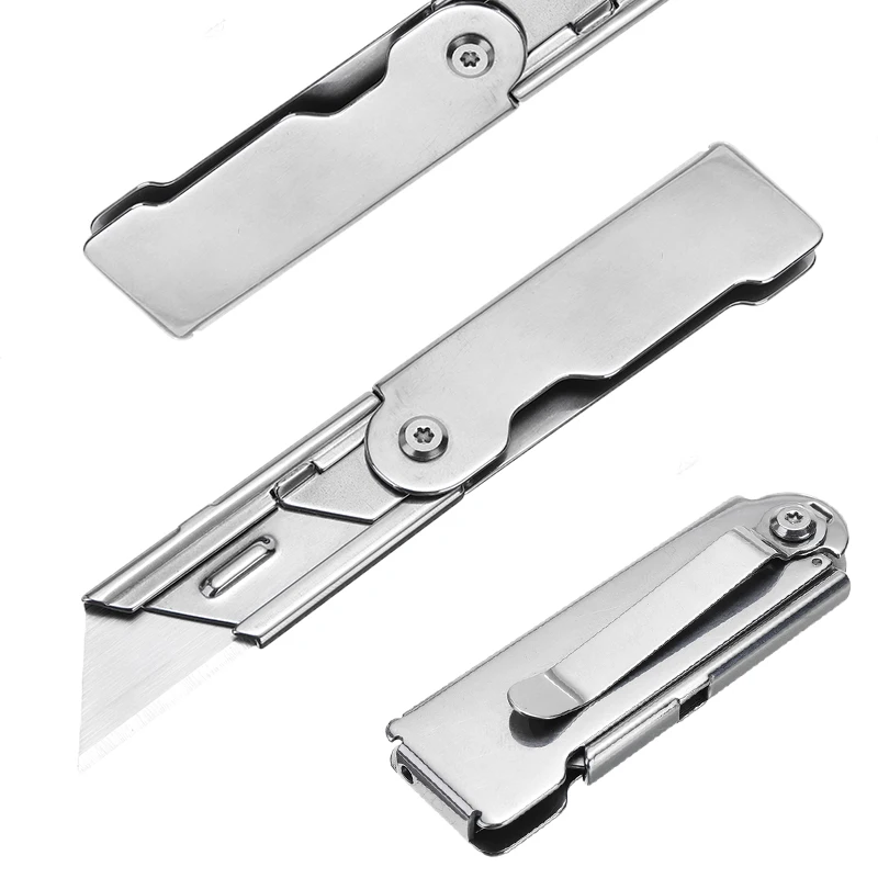 1 шт складной универсальный Ножи Нержавеющая сталь лезвия из нержавеющей стали с