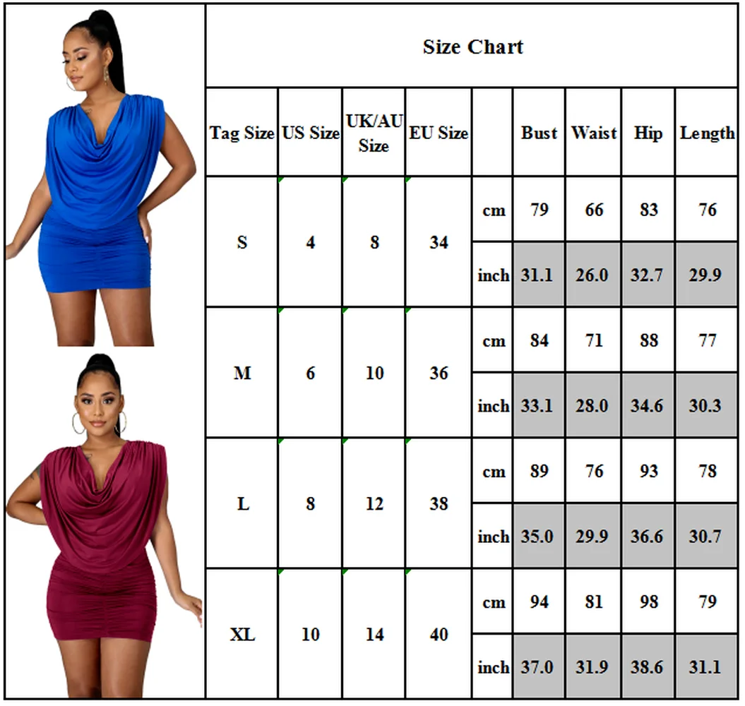 

Womens Ladies Plain Sexy Sleeveless Wrap Dress Sundress Mini Dress Party Casual