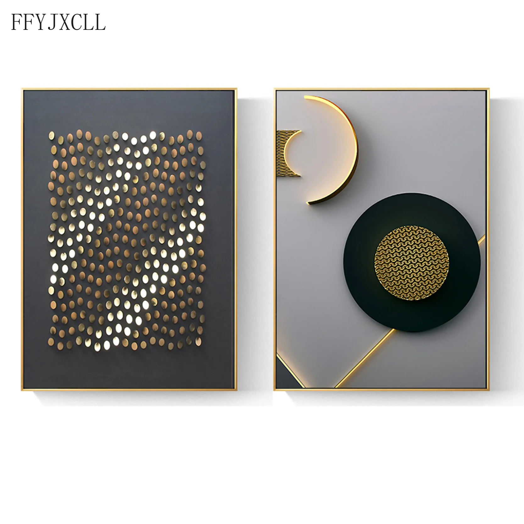 

Nordic abstract style modern minimalist mural sofa background wall painting bedroom porch triple living room decoration painting