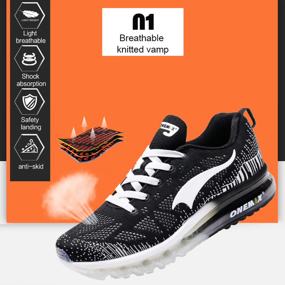 ONEMIX 202 Мужская Спортивная обувь для пробежки музыкальный ритм мужские Сникеры