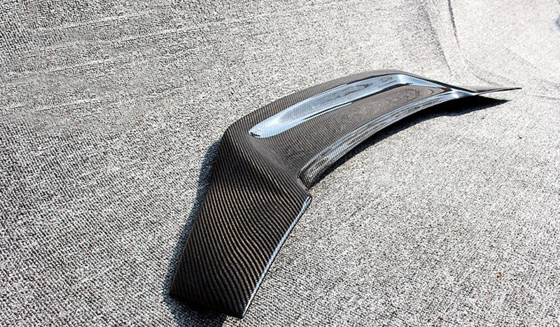 R Стиль карбоновый спойлер заднего багажника крыла пригодный для Audi A5 4 Двери