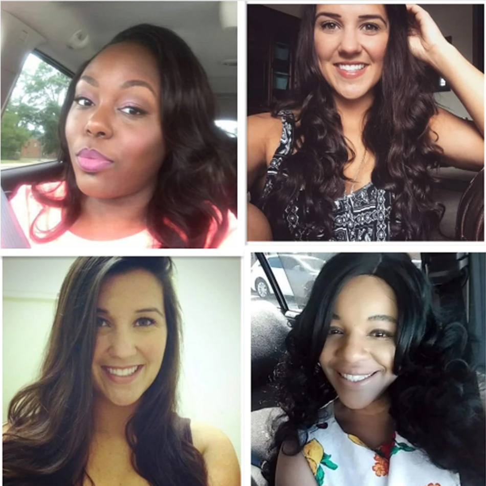 Liddy волнистые пряди волос бразильские пупряди человеческие волосы для