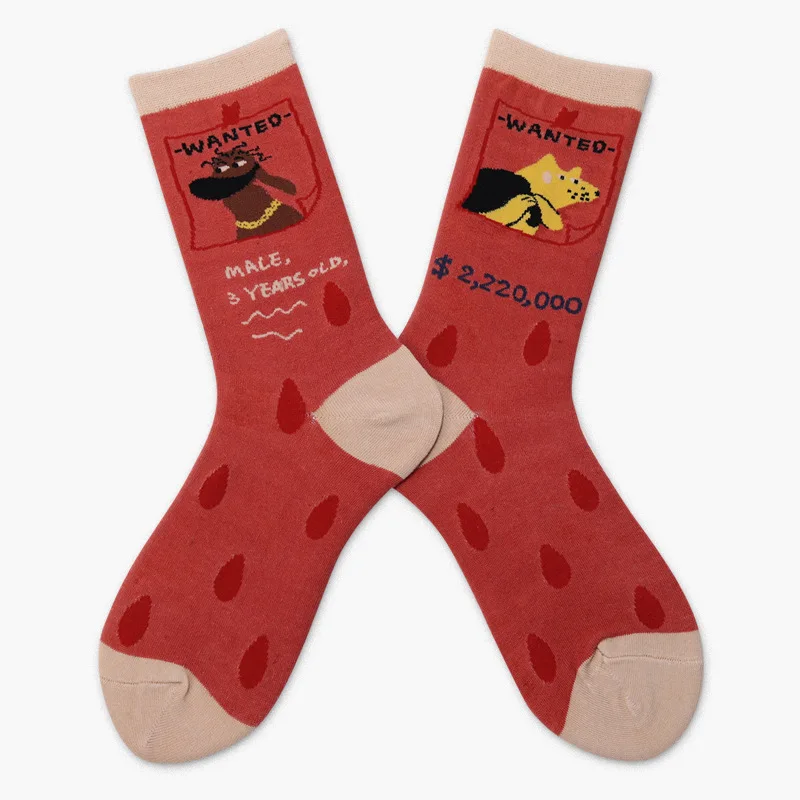 Женские модные носки новые хлопковые дезодорирующие удобные эластичные дышащие