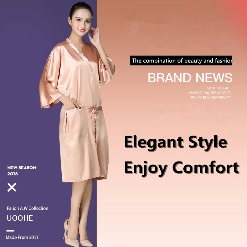 Профессиональный салон стилист косметология парикмахерские халаты красота спа