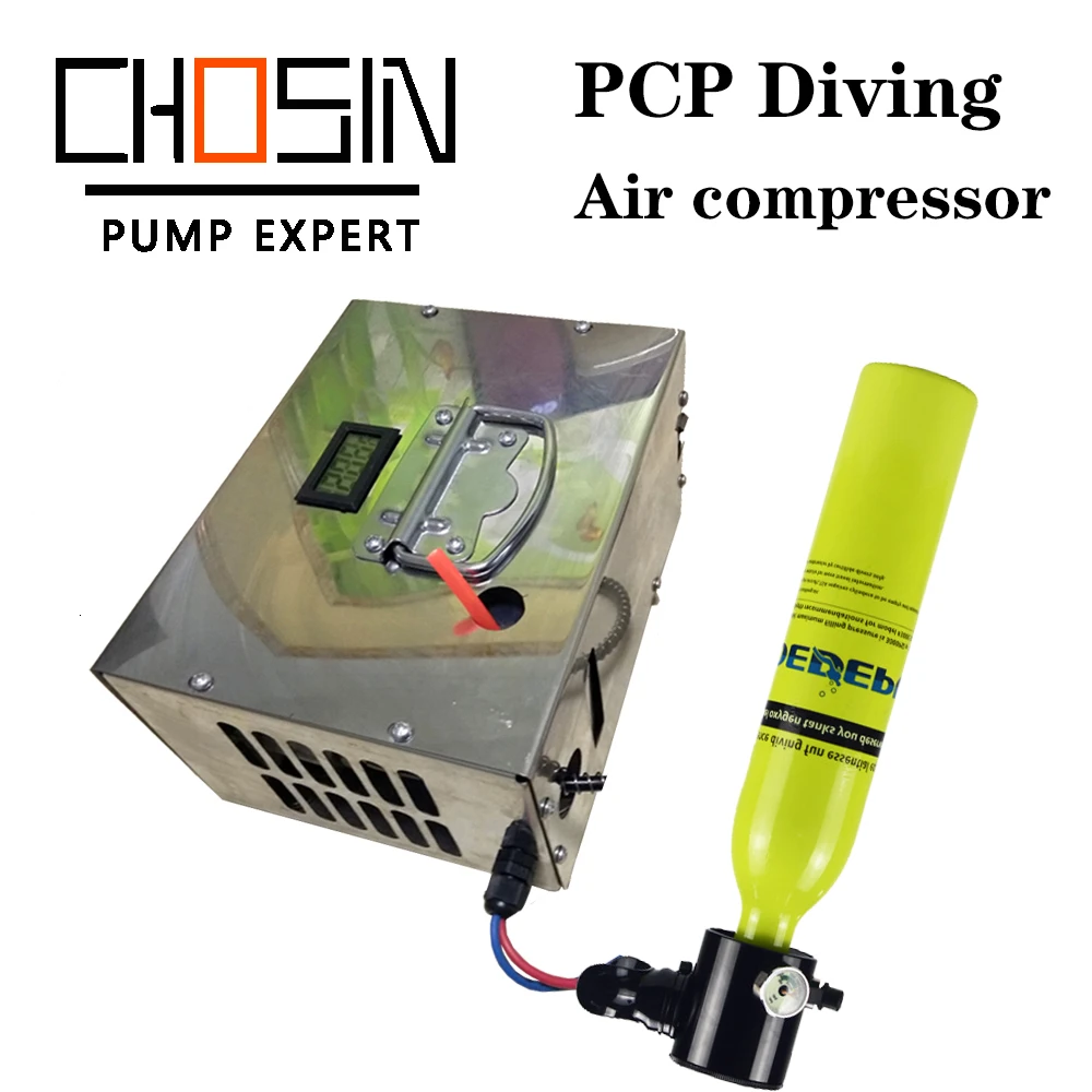 4500psi 300bar 30mpa 12v/220v Pcp воздушный компрессор 12v Мини включая трансформатор