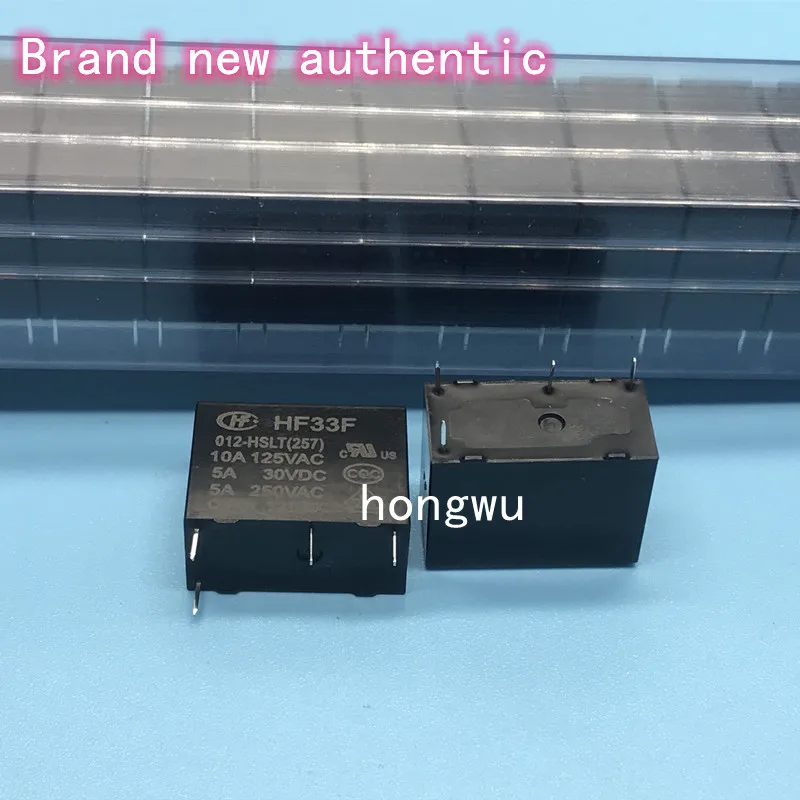 

100% оригинал, новинка, 1 шт./фотосессия (257), реле постоянного тока 12 В, 5 А, 4 контакта