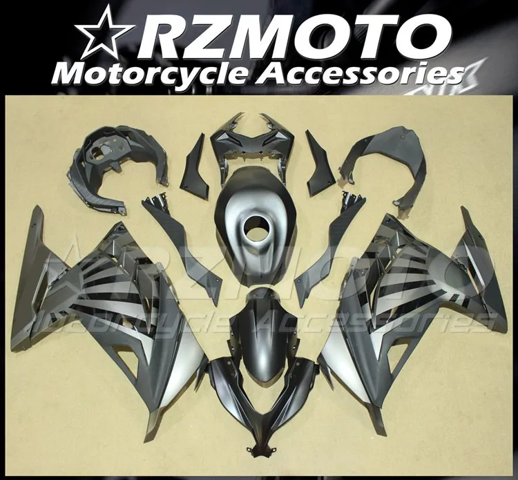 

Новый комплект обтекателей для мотоцикла ABS Подходит для Kawasaki Ninja 300 EX300 2013 2014 2015 2016 2017 2018 с черным матовым покрытием