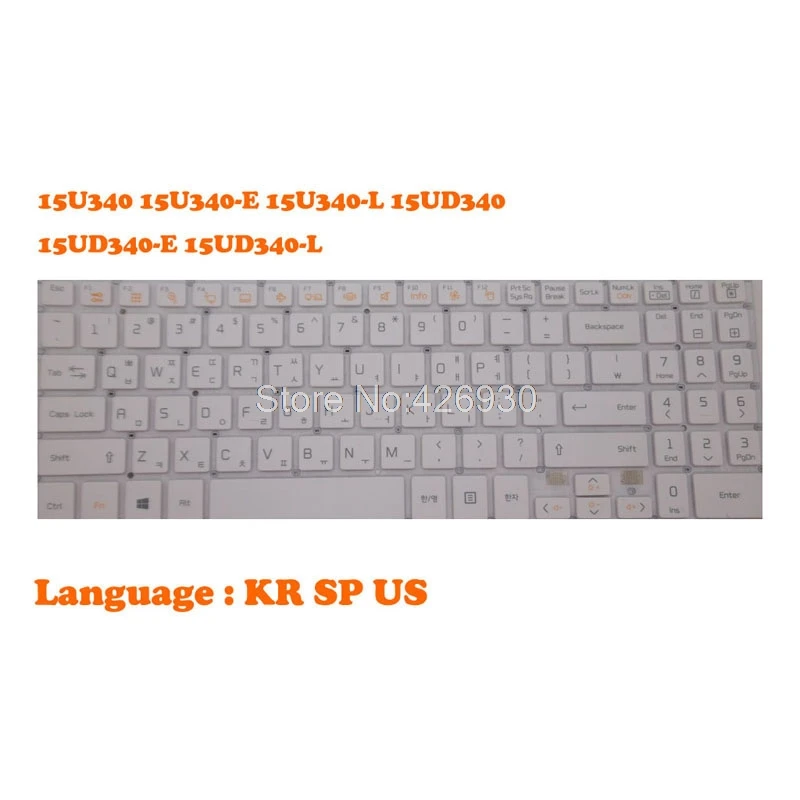 Корейская KR SP Клавиатура для LG 15U340 E L 15UD340 SG 59020 XRA SN5820W Испания XEA|Клавиатуры| |