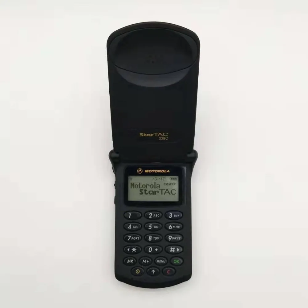 Горячая Распродажа, Модный разблокированный мобильный телефон Motorola StarTAC Rainbow Flip GSM с несколькими языками
