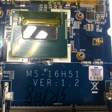 GD FOR MSI GS60 Laptop Motherboard With i7-4710HQ CPU MS-16H51 Ver 1.2 Video Card GTX 970M N16E-GT-A1 3GB DDR3 | Компьютеры и офис