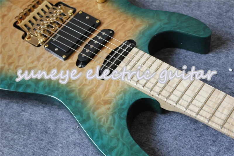 Новое поступление Custom Shop стеганая отделка домкраты стиль электрогитара левшей