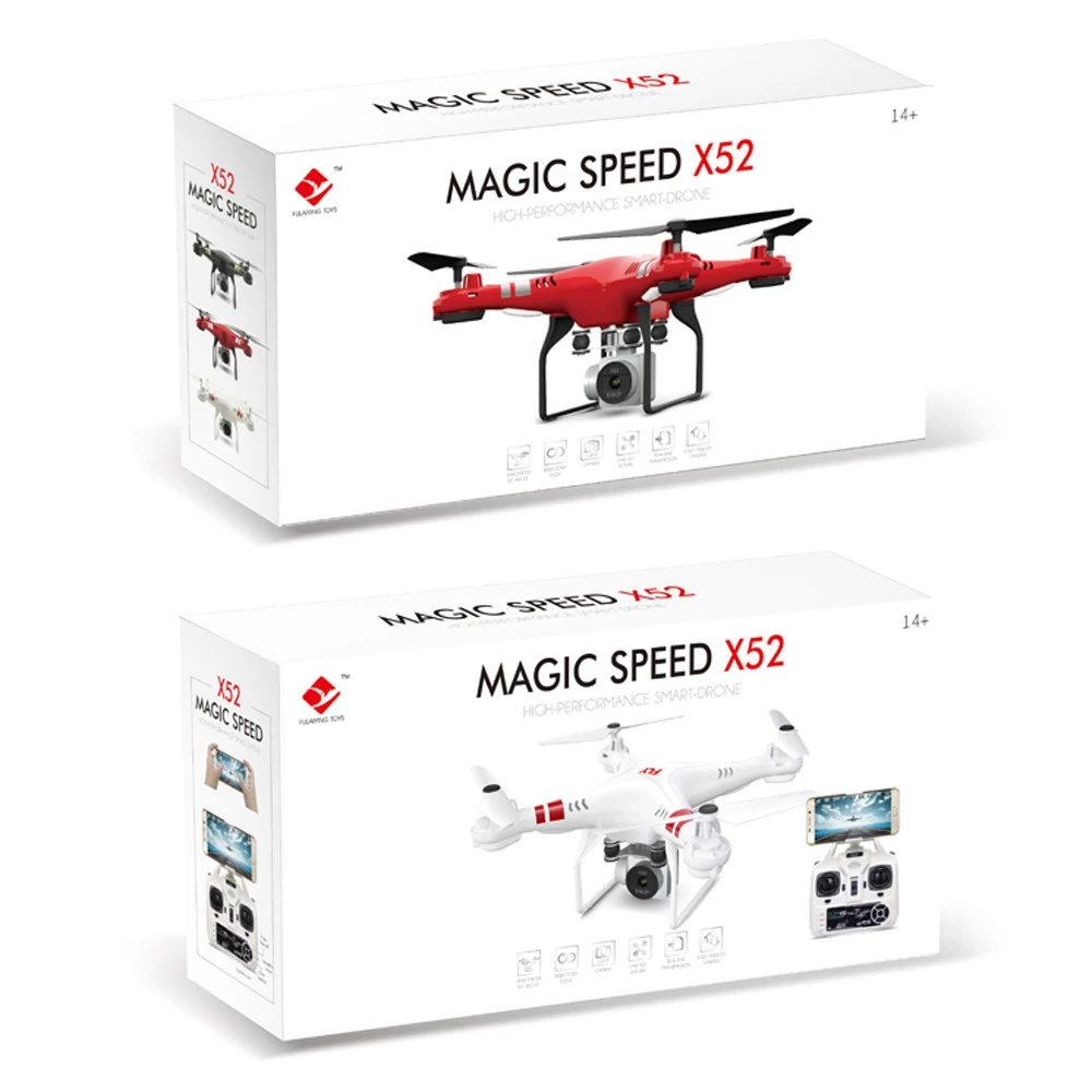 2 4G удержание высоты HD камера Квадрокоптер RC Дрон 2MP WiFi FPV Вертолет Hover