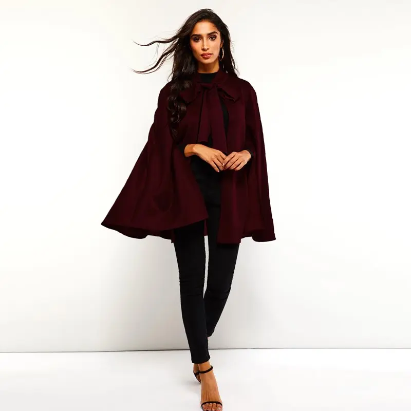 Винтажные замшевые накидки для женщин ветрозащитная теплая осенне-зимняя