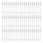 100 шт., бутылочки для мыла в форме сердца