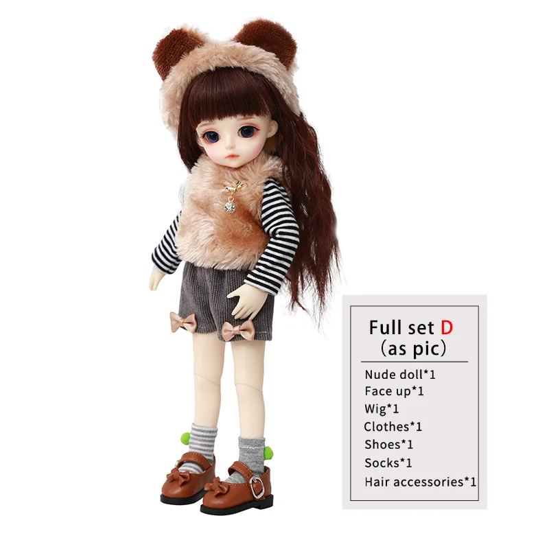 Fullset D in NS Miyo Linachouchou BJD SD кукла 1/6 модель тела для мальчиков и девочек Oueneifs высококачественные игрушки из смолы свободные шарики для глаз Модный магазин кукла - Цвет: Fullset D in NS
