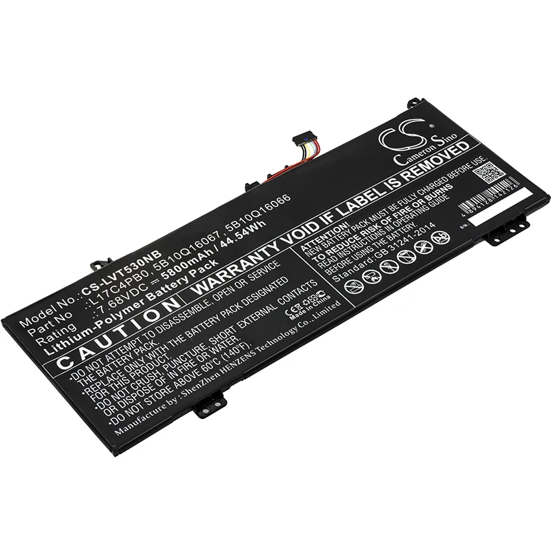 Обновленная батарея Cameron Sino для Lenovo 5B10Q16066 5B10Q16067 L17C4PB0|Аккумуляторы мобильных