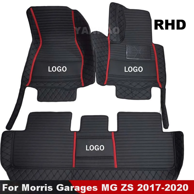 

Автомобильные коврики RHD для автомобилей «моррис», гаражи MG ZS 2020 2019 2018 2017, коврики под заказ, подкладки для ног, автомобильные аксессуары, вну...