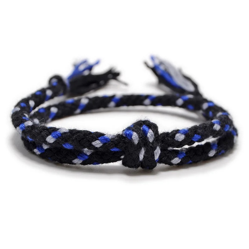 Красочные браслеты-ленты с узлами для защиты удачи амулет успеха ручной работы