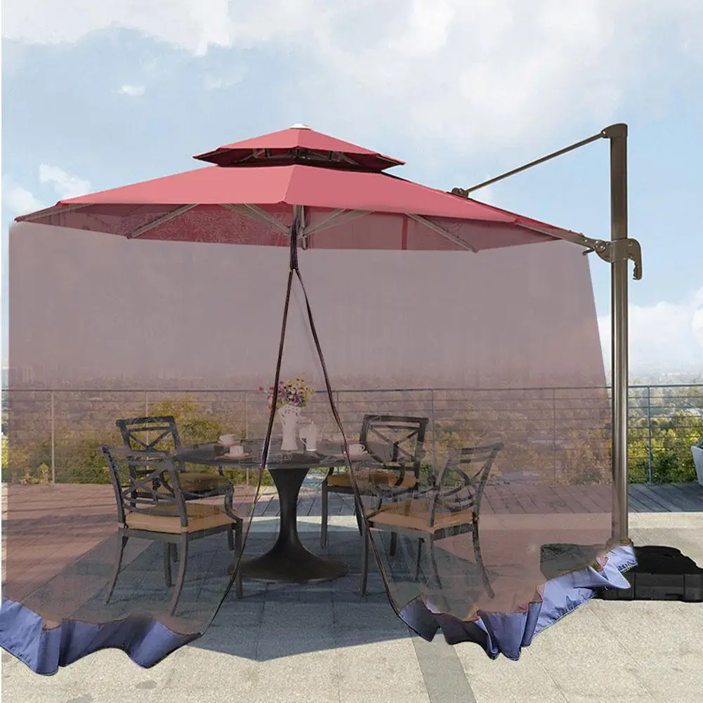 Зонт москитная сетка с регулировкой по высоте легкий Портативный Экран