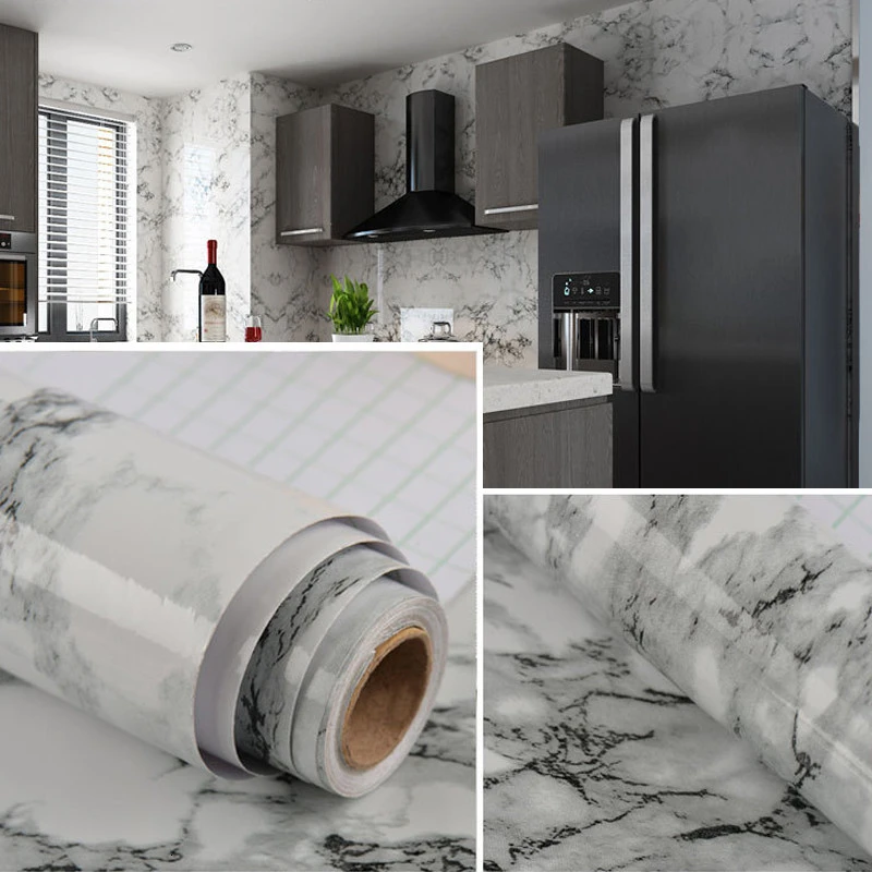 60x300 см мраморные наклейки на стену водонепроницаемые маслостойкие толстые