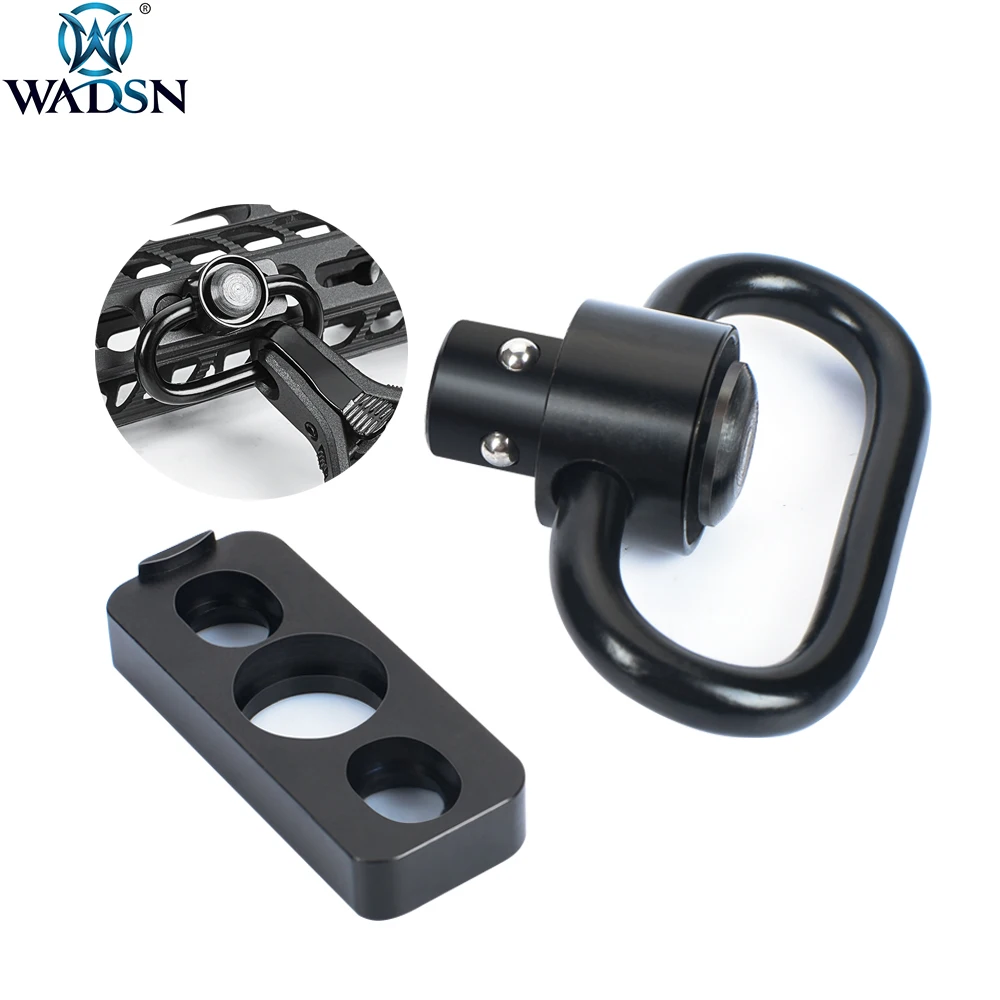 WADSN Airsoft keymod Handguard Стандартный QD слинг Шарнирное Крепление Адаптер для Keymod