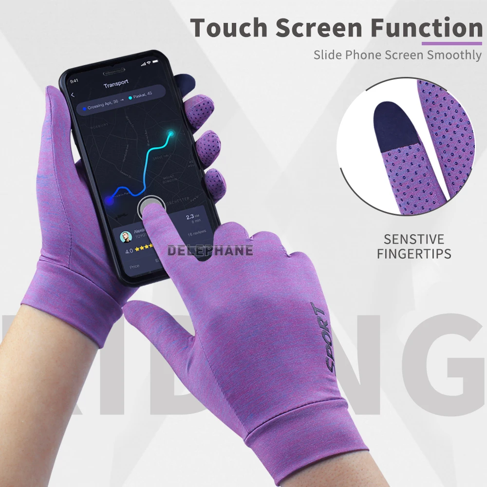 Перчатки женские эластичные для спортзала и занятий спортом на открытом