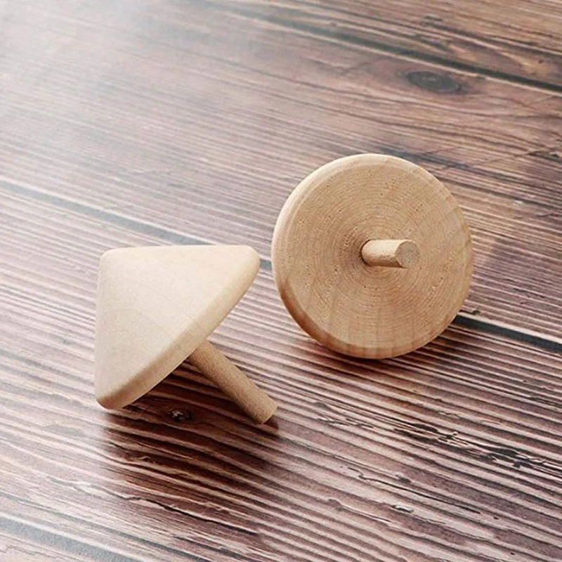 Деревянный волчок игрушки твердый деревянный гироскоп деревянные вечерние для