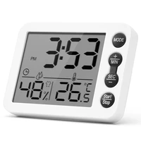 sovider digital screen kitchen timer large display temperature humidity monitor cooking count up countdown alarm stopwatch clock